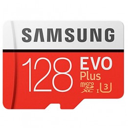 Samsung micro SDXC Evo Plus with Adapter - 128GB